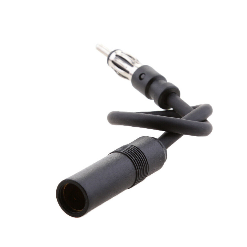 Universal Auto Car Antenna Extension Cord Male Female AM/FM Radio Cable