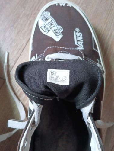 Vans Men's Ward Black/White Logo Mix Canvas Skate Shoes - Size 13 - Picture 6 of 8