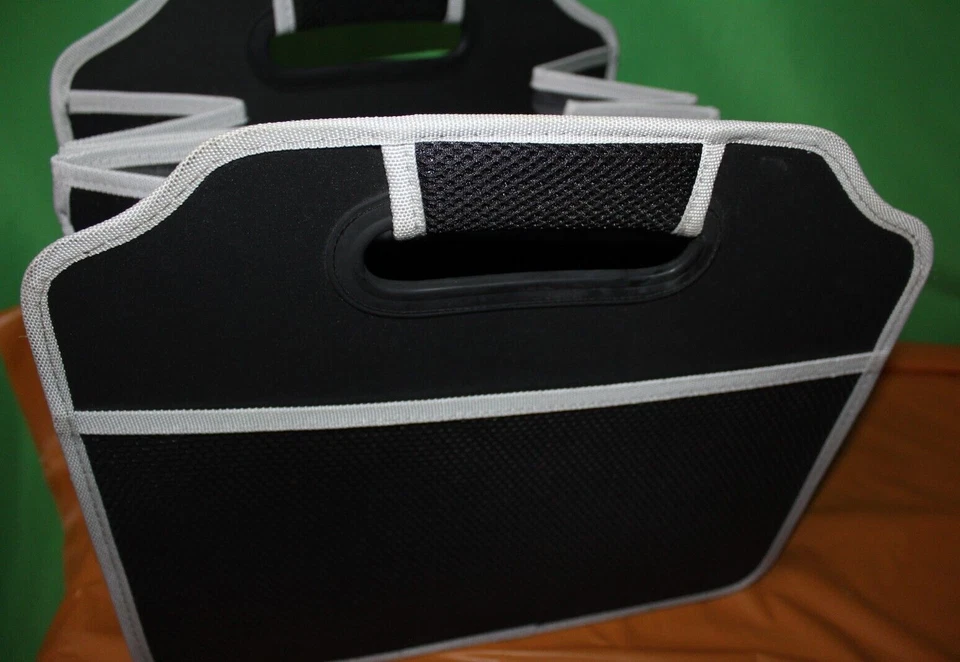 Organizador de maletero expandible plegable original Picnic At Ascot negro Foto 3 de 4