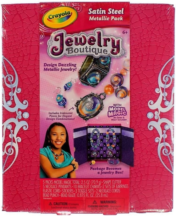 Crayola Model Magic Jewelry Boutique Mega Metallic Gift Set