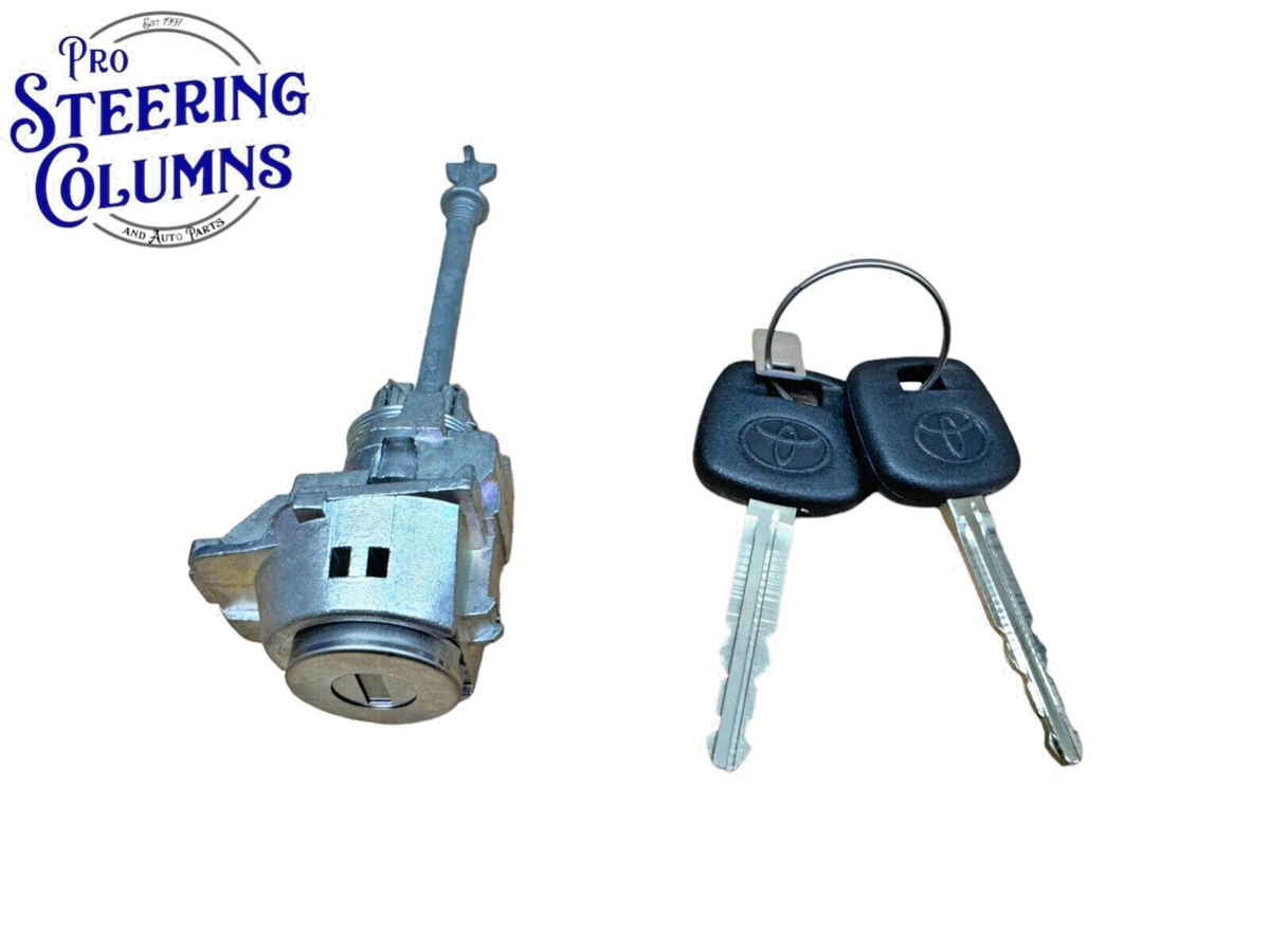 10-23 TOYOTA 4RUNNER DRIVER FRONT LEFT DOOR LOCK CYLINDER 2 KEYS
