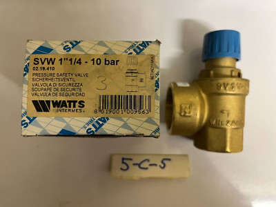 WATTS MEMBRAN SICHERHEITSVENTIL SVW 1 1/4'' IG x 1 1/2'' 10 BAR ÜBERDRUCKVENTIL
