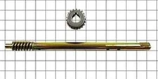 Genuine Ariens Snow-Thro Shaft and Worm Gear Assembly Part# 53212500