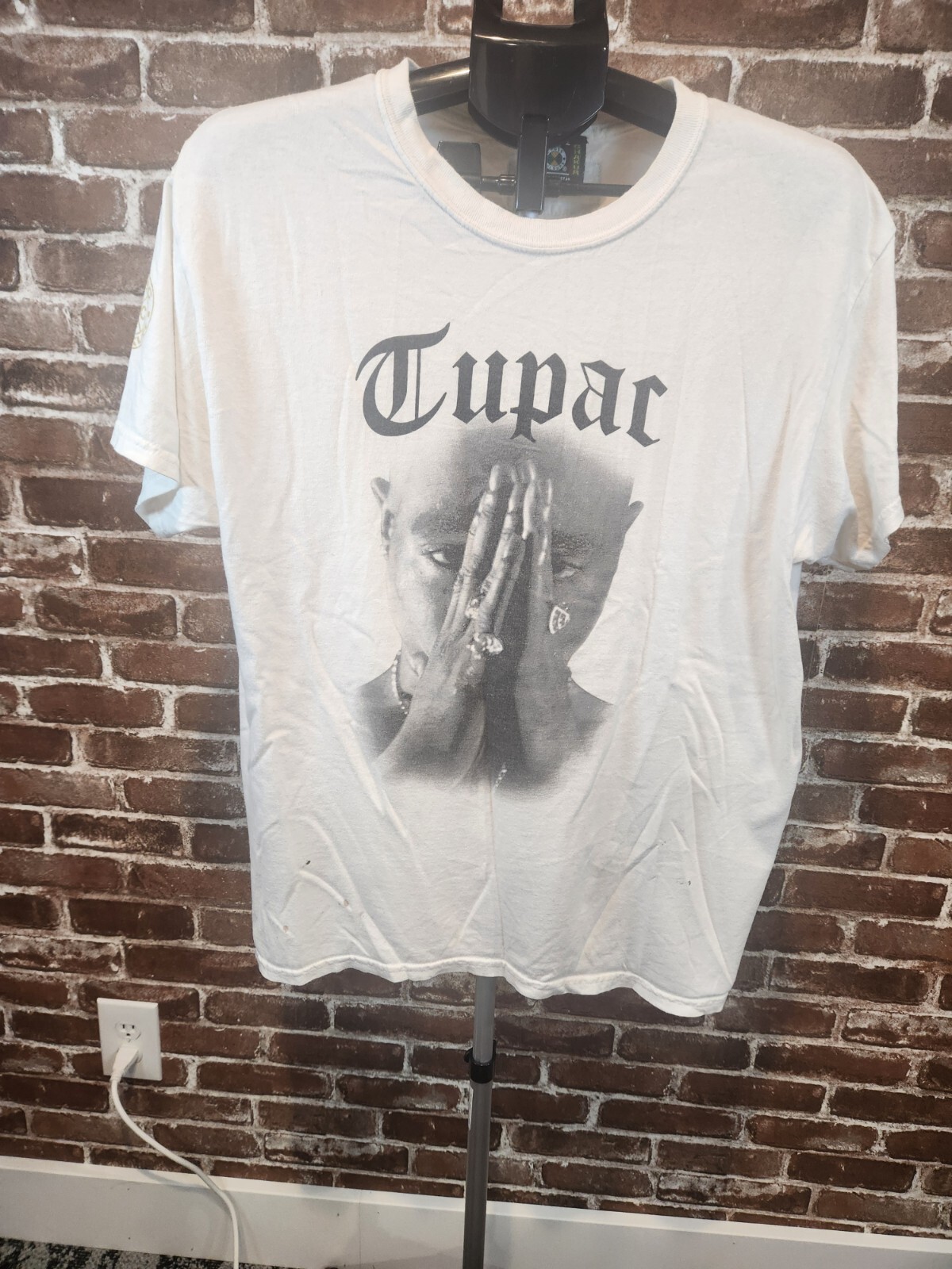 Tupac 2Pac Shakur x Cross Colours Colors Rap TShirt … Gem