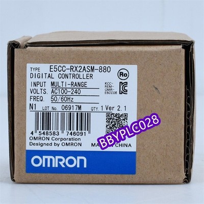 New Omron E5CC-RX2ASM-880 100-240VAC Temperature Controller In Box E5CCRX2ASM880