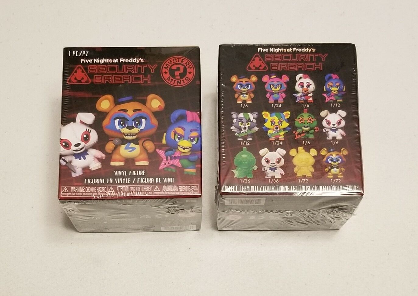 Funko FNAF Five Nights At Freddy's 5 Piece Lot Various Characters