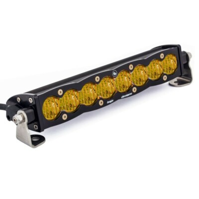 Baja Designs 701014 10'' Amber Lens S8 Series LED Light Bar Wide Driving Light 