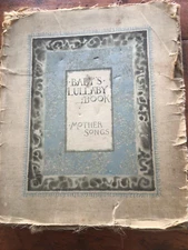 1888 LOUIS PRANG BABYS LULLABY BOOK MOTHER SONGS stunning chromolithographs