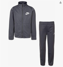 Nike Boys Therma Dri-Fit 2 Piece 24 Month Tracksuit - Anthracite Dark Gray White
