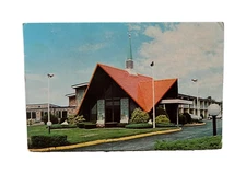 Howard Johnsons Motor Lodge Haverhill Mass Essex County 1983 Chrome Post Card
