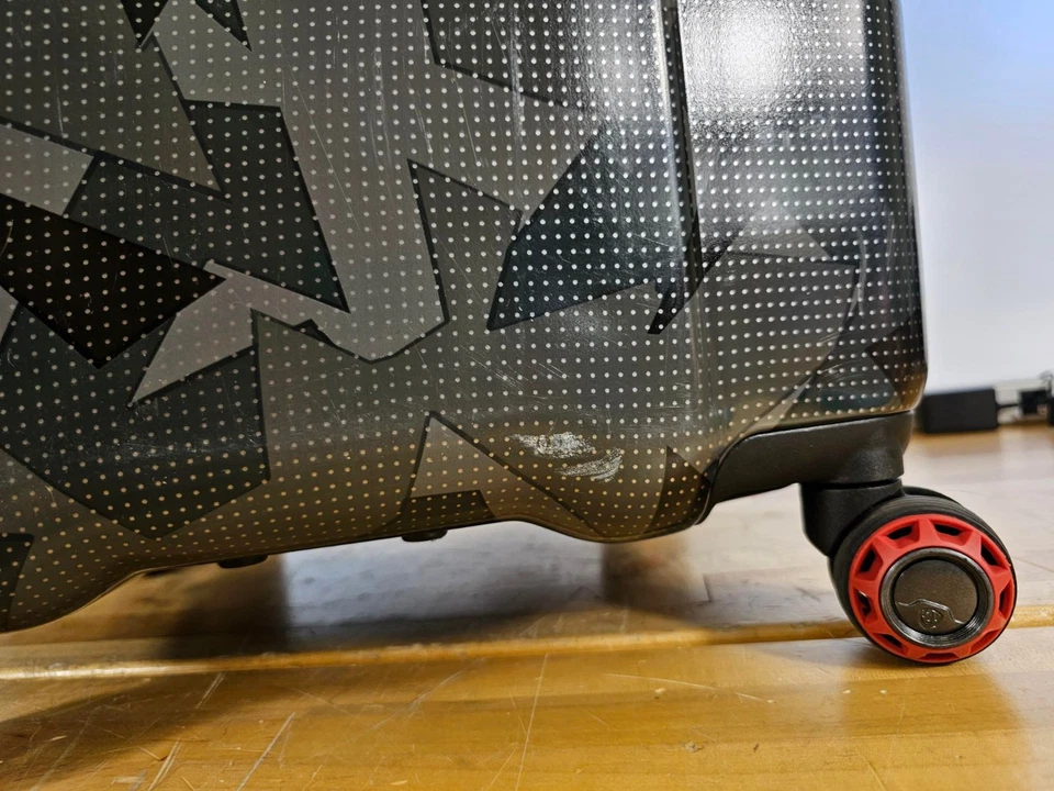 30" MaxPorter II Hardside Checked Bag Trunk Spinner Suitcase w/ Packing Cubes - Image 3 of 4