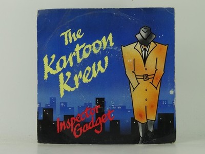 THE KARTOON KREW INSPECTOR GADGET (63) 2 Track 7'' Single including Picture Sleev