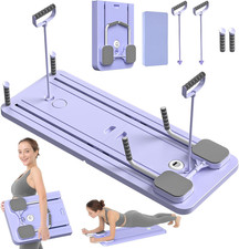 5 in 1 Pilates Board - Multi-Purpose Foldable Pilates Reformer Board for Home