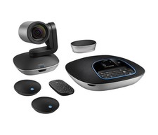 Logitech Group  Expansion Microphones Video Conferencing System Bundle