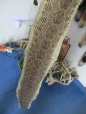 rattlesnake skin prairie rattle snake hide DRY TANNED wrap pen blanks 39 in. K9