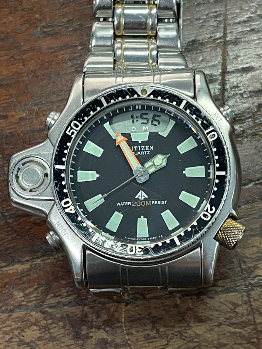 Citizen Aqualand Promaster 1 Scuba Watch C022 Vintage 200m for