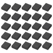 40 x USB Male Port Silicone Protectors Anti Dust Caps Cover Dark Black