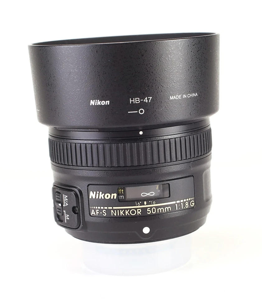 Nikon AF-S 50mm F1.8 G Autofocus Prime Lens Refurbished + 12 Month Guarantee - Image 3 of 4
