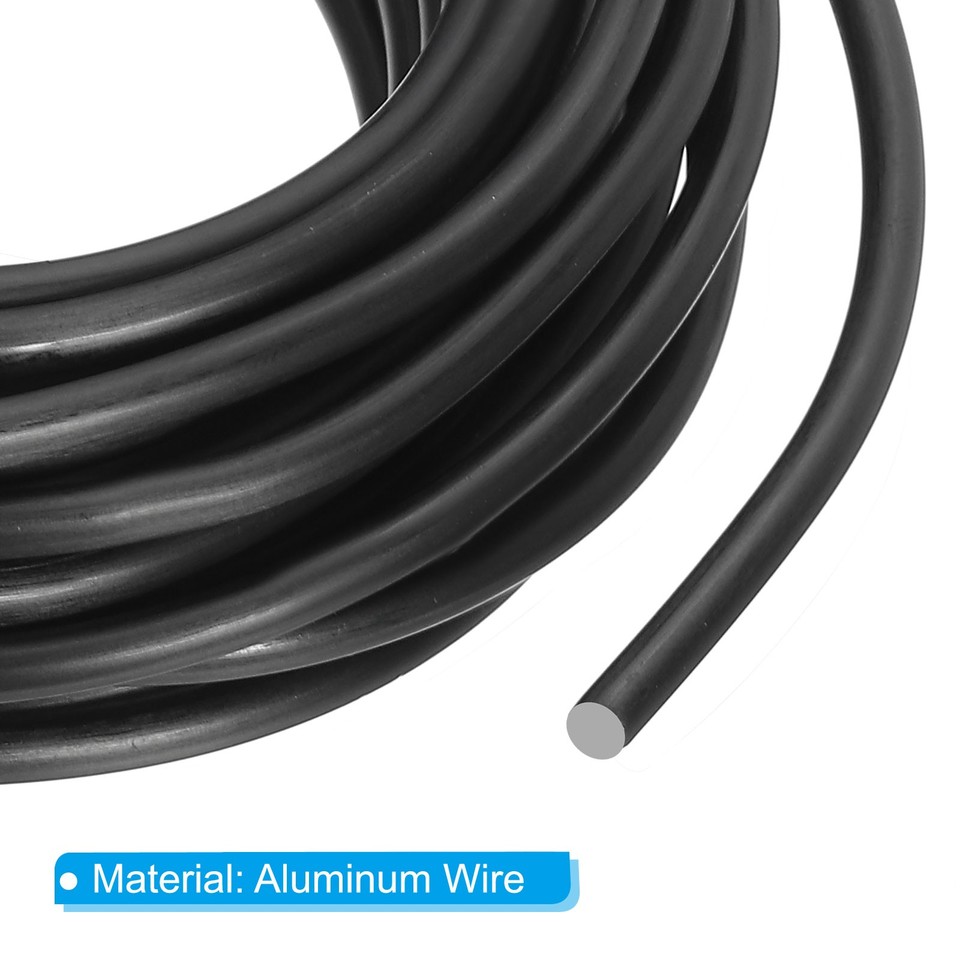 4mm x 23ft Bonsai Training Wire Floral Stems Anodized Aluminum Tree ...