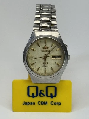 Orient 3 Star Automatic Day Date Cal.46943 21 Jewels Vintage Running OS469C619E - Bild 1 von 4