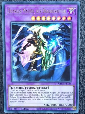  Dunkler Magier der Drachenritter GFP2-DE125   Yu-Gi-Oh!   Ultra Rare   DE   NM