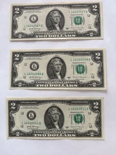  1- Uncirculated $2 bill w/ Protective Sleeve! CHEAPEST ON EBAY