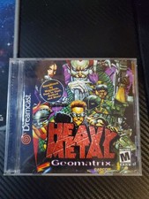 Heavy Metal Geomatrix Dreamcast CIB Very Good Condition