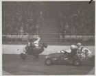 Andretti Island Gardens Midget Car Crash Flip 1963 - Original Photo Himes Estate — photo 1