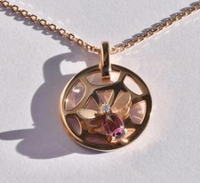 Chaumet Attrape Moi Tourmaline & Diamond Necklace 18k