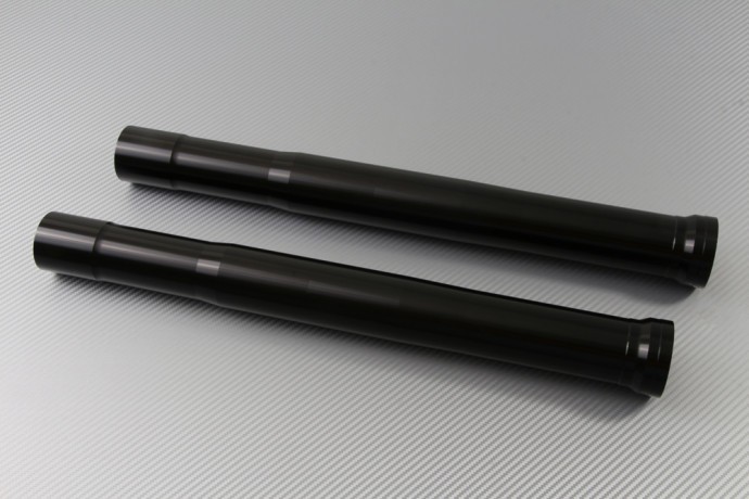 Tubes de fourche SPR noirs pour look dynamique de votre Suzuki GSXS 750 en ville