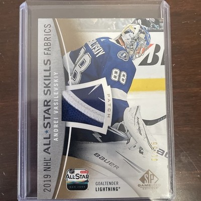 2019-20 SP Game Used All-Star Skills Fabrics 01/35 Andrei Vasilevskiy Patch 0q5