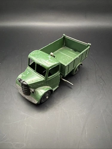 Vintage Dinky Toys Meccano Bedford 411/25w Green Open Back Truck Made In England