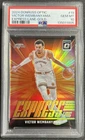 2024 Donruss Optic Basketball Gold Victor Wembanyama #19 PSA 10