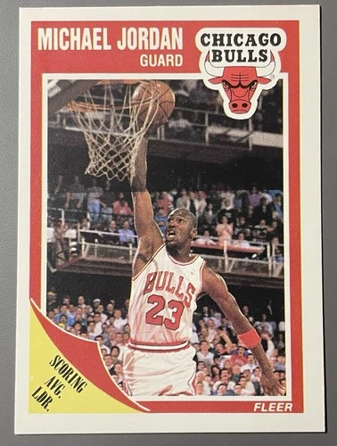 1989-90 Fleer - Michael Jordan #21 Chicago Bulls 🔥🔥🔥