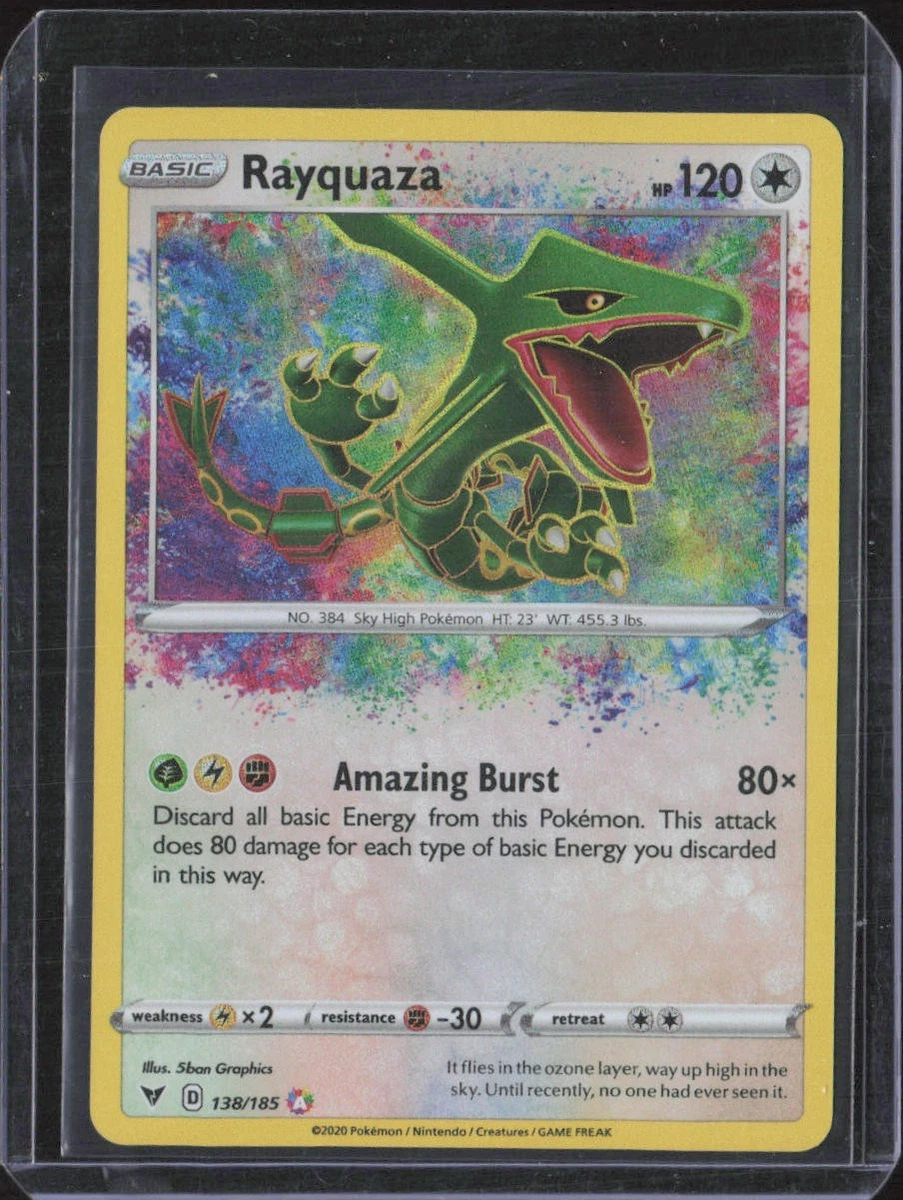Rayquaza 138/185 Swsh04: Vivid Voltage for sale | eBay