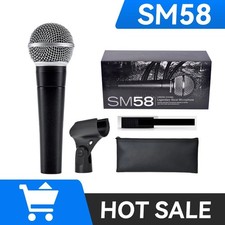 Dynamic Handheld Microphone Capture Crystal-Clear Vocals SM58 music lovers
