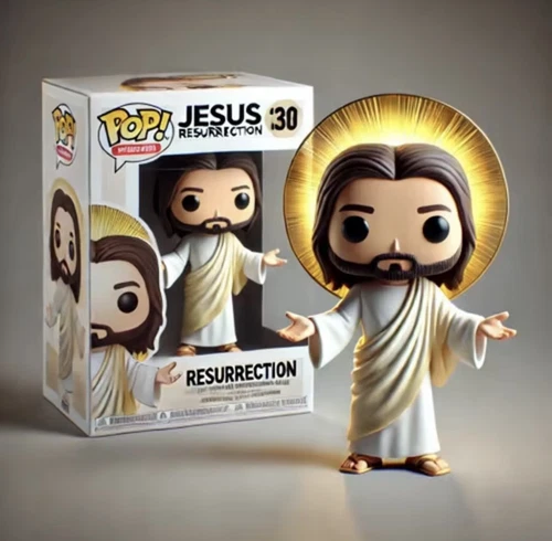Jesus Christ Funko Pop Resurrection Custom Christianity Catholic Decor Figure 
