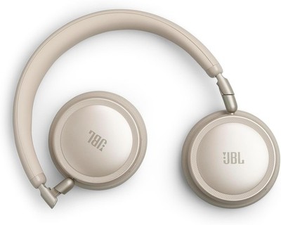 JBL Live 680NC Wireless ANC Headphones Hi-Res 80H Battery Champagne