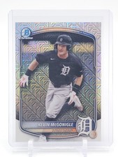 KEVIN MCGONIGLE 2025 BOWMAN CHROME MEGA BOX MOJO REFRACTOR #BDC-59 TIGERS Q4586