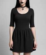 Vince Camuto Women’s Charcoal Gray Knit Mini Dress S | Short Sleeve Pullover