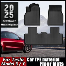 TPE Car Floor Mats Luggage Mat Sets Four Seasons Waterproof Anti-slip Trunk Mats