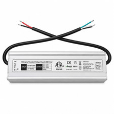 LED Driver 60W 12V DC, IP67 Waterproof Low Voltage Transformer