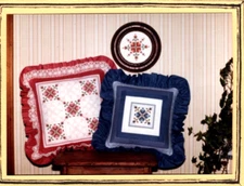 Meadow Hearts Cross Stitch Pattern 147 by Mill Pond Designs, 3 Designs