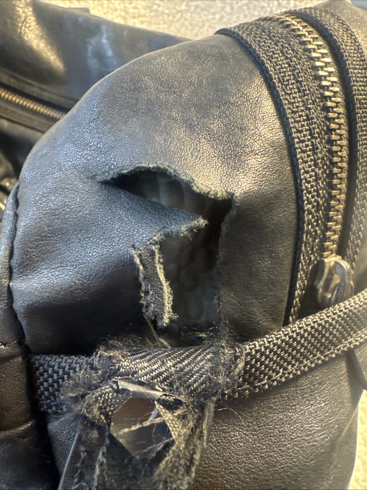 Tumi “Everett” Essential Tote – Black Distressed … - image 12