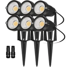 Low Voltage Landscape Lights Outdoor: 7W 700LM LED Landscape Lighting with Co...