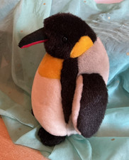 Vintage Emperor Penguin Plush toy height 22cm