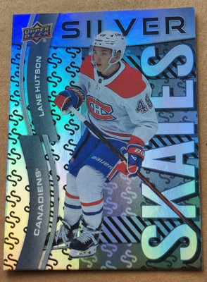 2024-25 Upper Deck #SS-33 Montreal Canadiens Lane Hutson Silver Skates