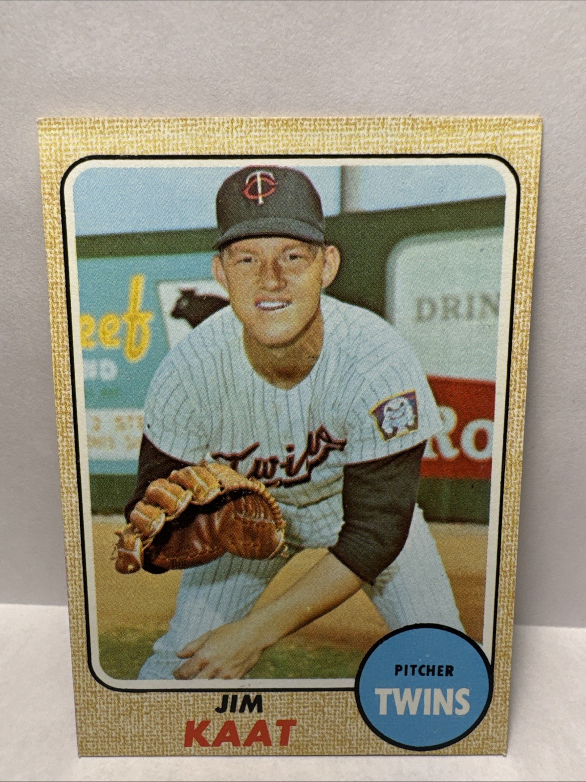 1968 Topps - Jim Kaat #450