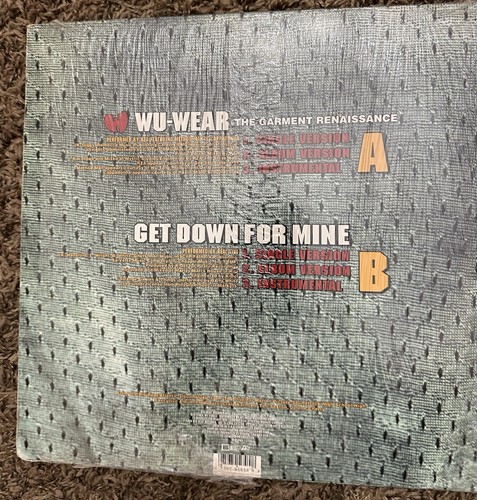 Wu Tang RZA Method Man High School High Wu Wear Cappadonna LP Single Vinyl - Picture 2 of 3