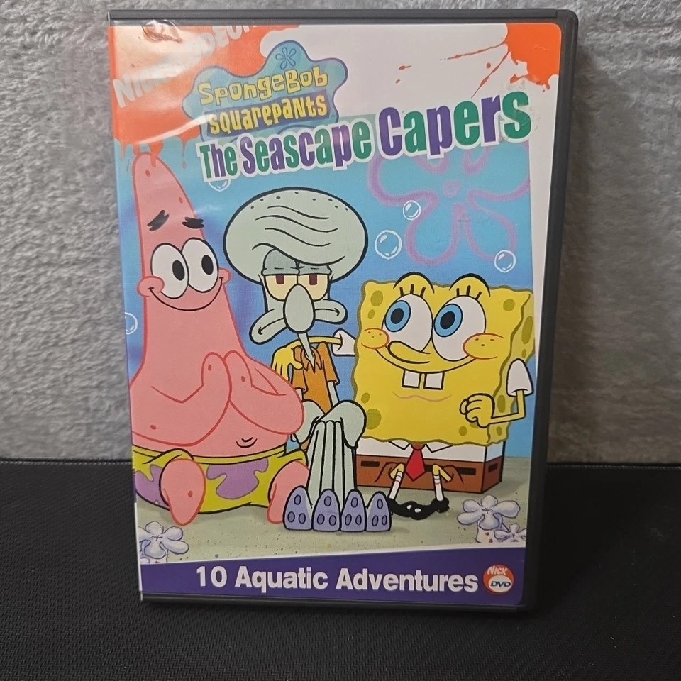 Spongebob Squarepants x 5 DVD Mixed Bundle Lot Nickelodeon Rugrats And Dora Dvds - Image 4 of 4